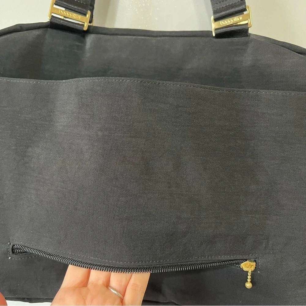 Baggallini Black Venice Laptop Tote Bag Travel Bag